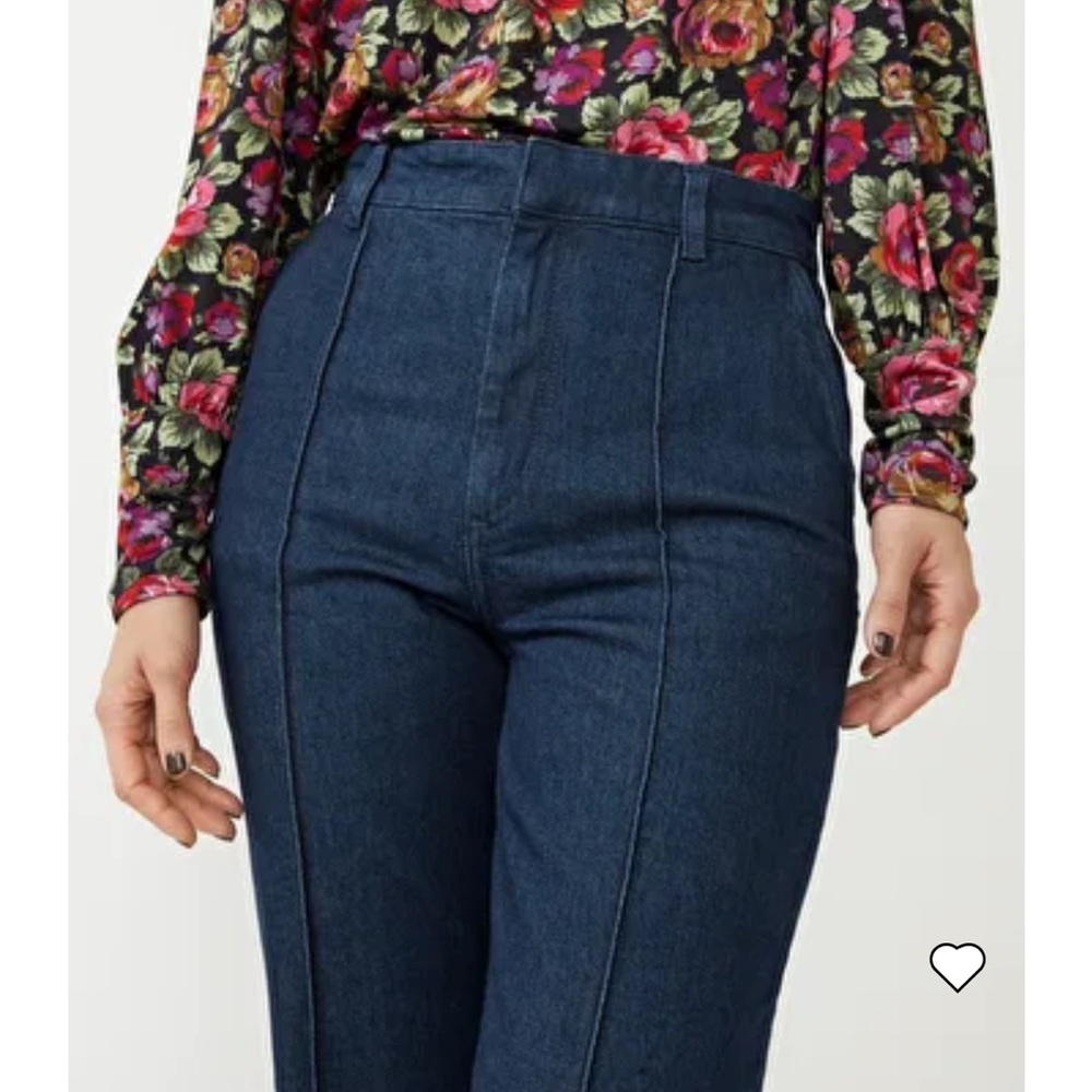 & Other Stories Flared Pintuck Jeans